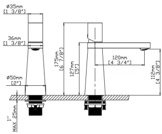 Смеситель для раковины Gid Panther L066CHK хром